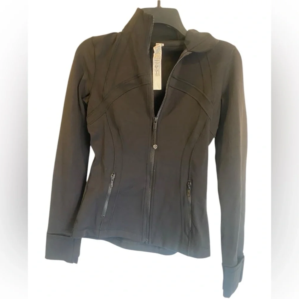 NWT Lululemon define jacket luon BLACK Size 4